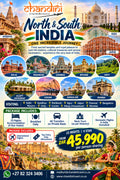 North &amp; South India – 23 Nights, 4 Star Holiday Package